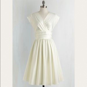 Modcloth "Love You Ivory Day" dress
